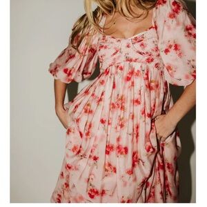 Shop zoco gala midi dress NWOT